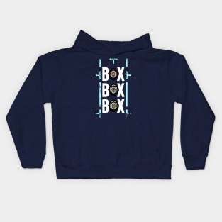 "Box Box Box" F1 Tyre Kids Hoodie